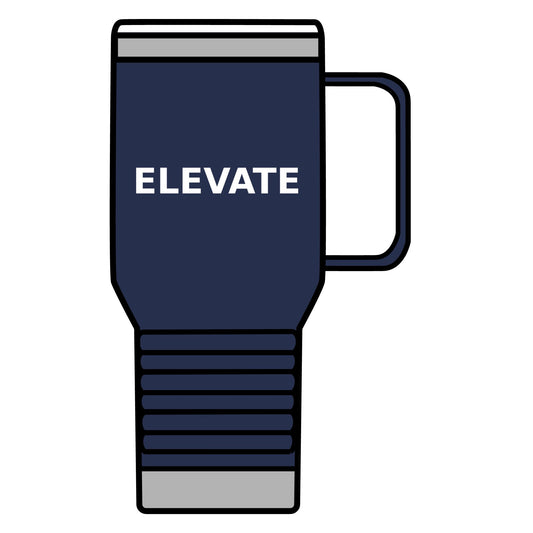 Elevate Travel Mug – 20oz Coffee Companion for Adventurers