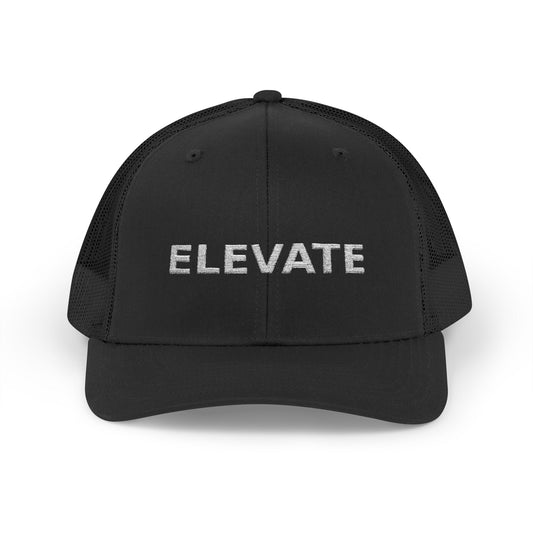 Elevate Trucker Hat – Embroidered Snapback for Founders, Creators, and Doers